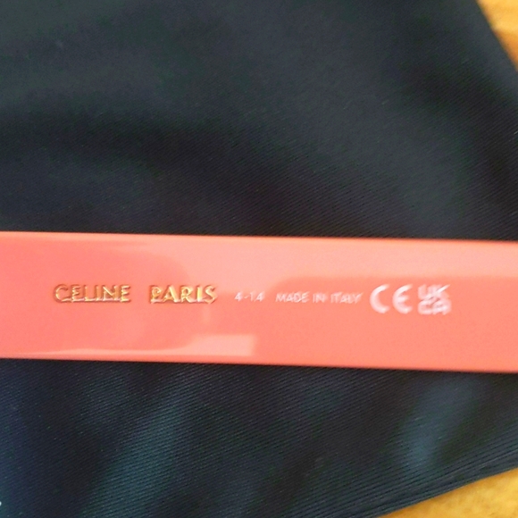 Celine’s Triomphe sunglasses pink🔥NWT🔥NEVER USED! ZERO SCRATCHES!A+ - Picture 7 of 17